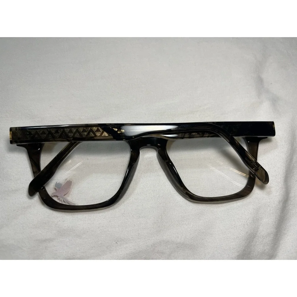 Maui Jim MJO 2121-20B Eyeglasses Glasses Crystal‎ Brown Black Marble 51-21-145